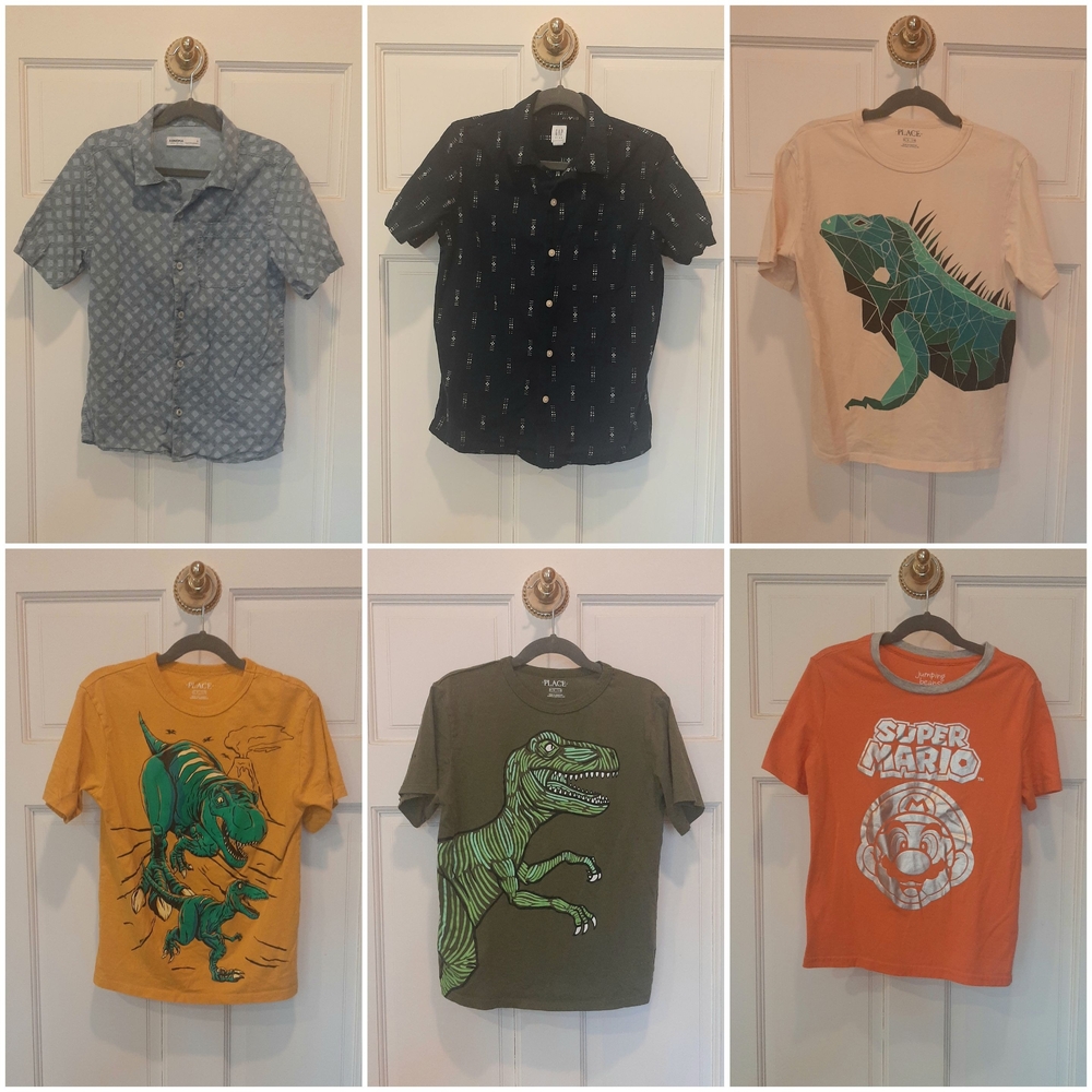 Lot of Boys Shirts Size 7/8
